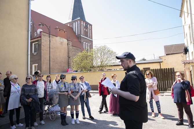 Spacer historyczny w Drawsku Pomorskim 