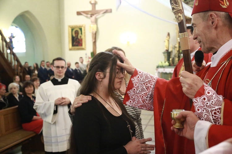 Bierzmowanie w Pleśnej