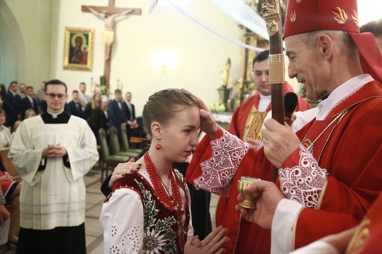 Bierzmowanie w Pleśnej