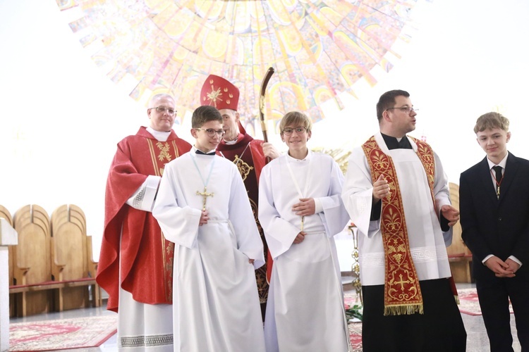 Bierzmowanie w Koszycach Wielkich