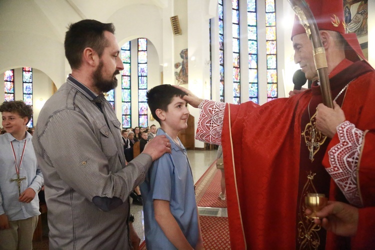 Bierzmowanie w Koszycach Wielkich
