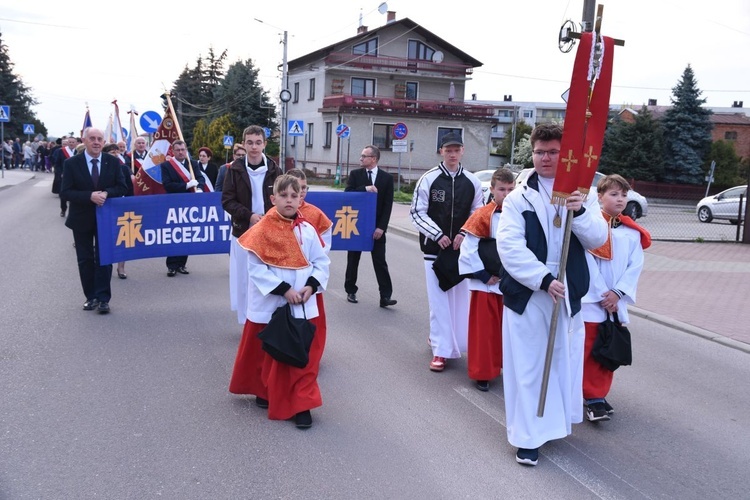 Procesja w Dąbrowie Tarnowskiej