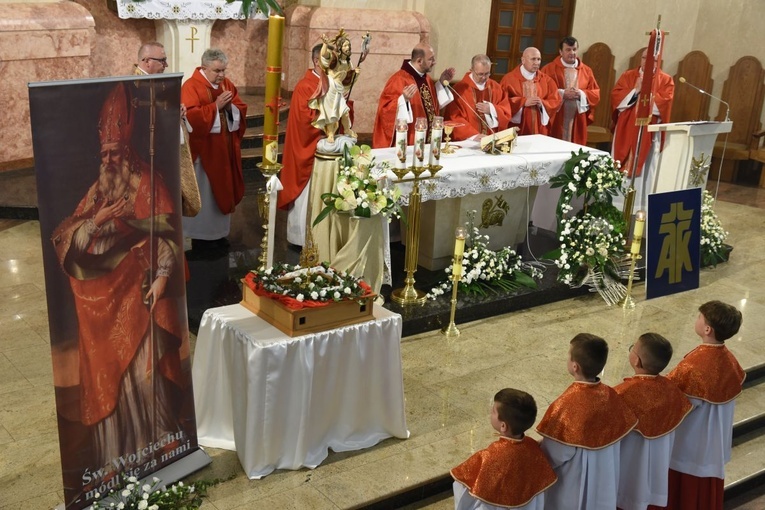 Procesja w Dąbrowie Tarnowskiej