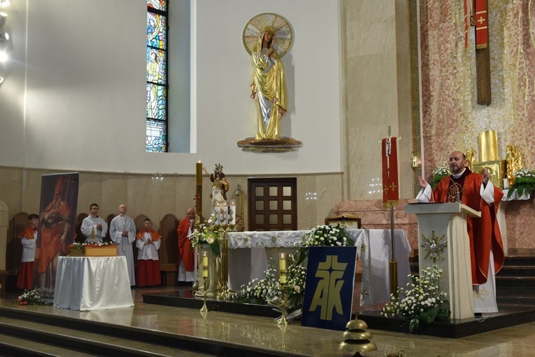 Procesja w Dąbrowie Tarnowskiej