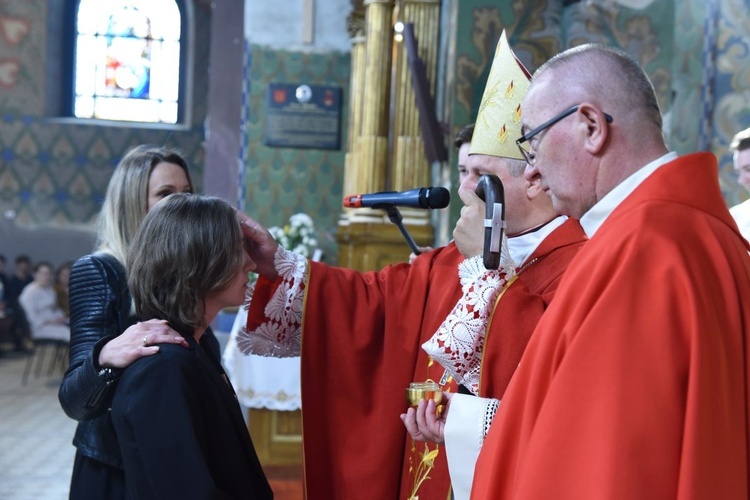 Bierzmowanie w Szczucinie