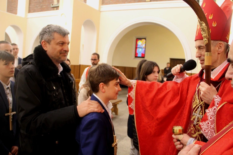 Bierzmowanie w Tarnowie-Mościcach