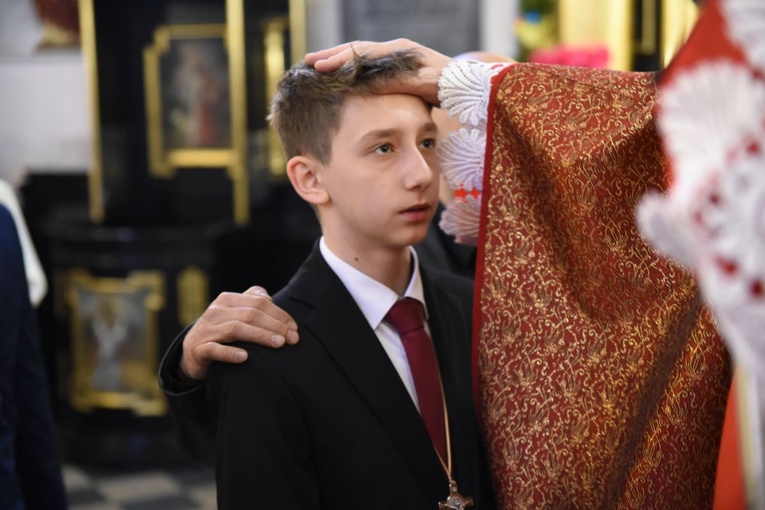 Bierzmowanie w Nowym Wiśniczu