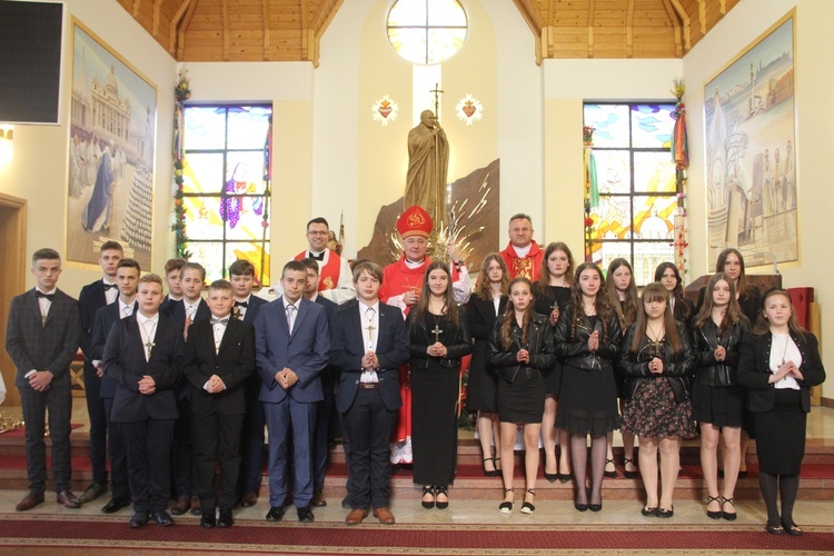 Bierzmowanie w Rajbrocie