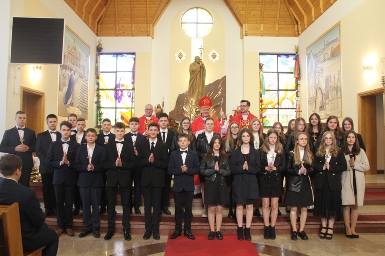 Bierzmowanie w Rajbrocie