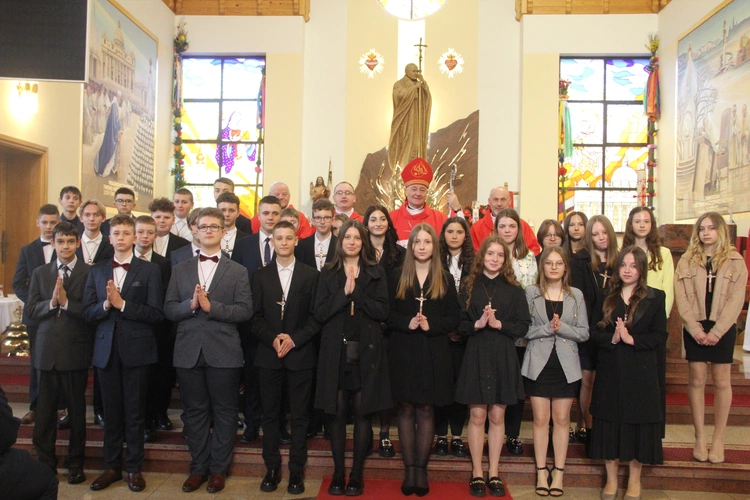 Bierzmowanie w Rajbrocie