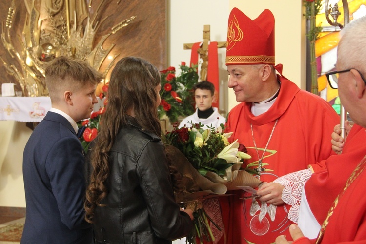 Bierzmowanie w Rajbrocie