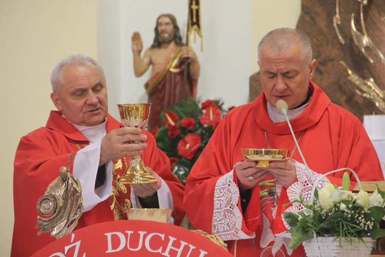 Bierzmowanie w Rajbrocie