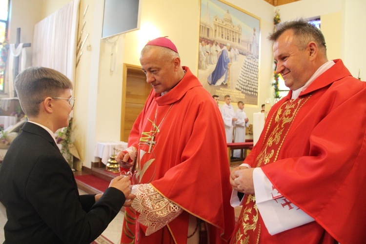 Bierzmowanie w Rajbrocie