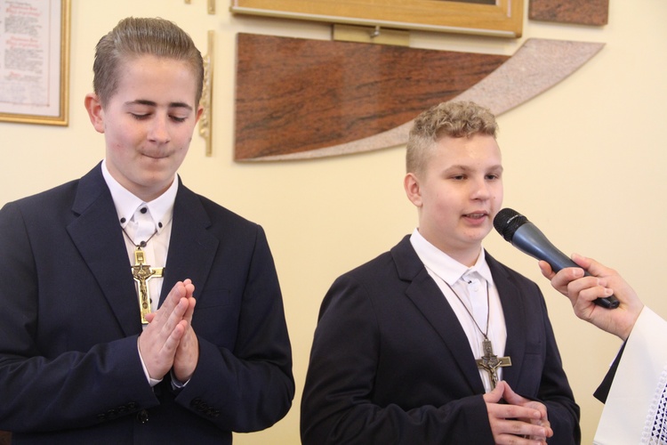 Bierzmowanie w Rajbrocie