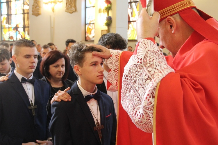 Bierzmowanie w Rajbrocie