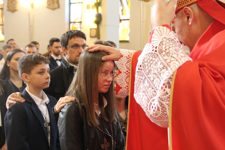 Bierzmowanie w Rajbrocie