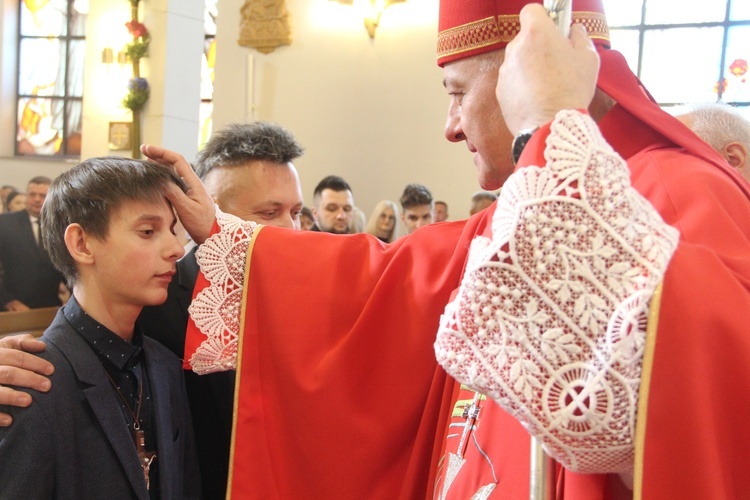 Bierzmowanie w Rajbrocie