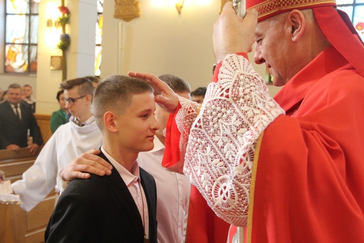 Bierzmowanie w Rajbrocie