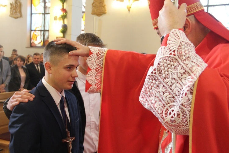 Bierzmowanie w Rajbrocie