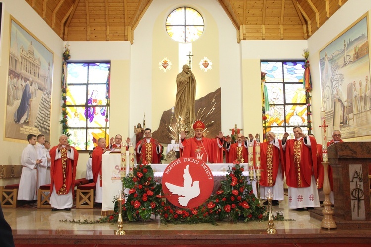 Bierzmowanie w Rajbrocie