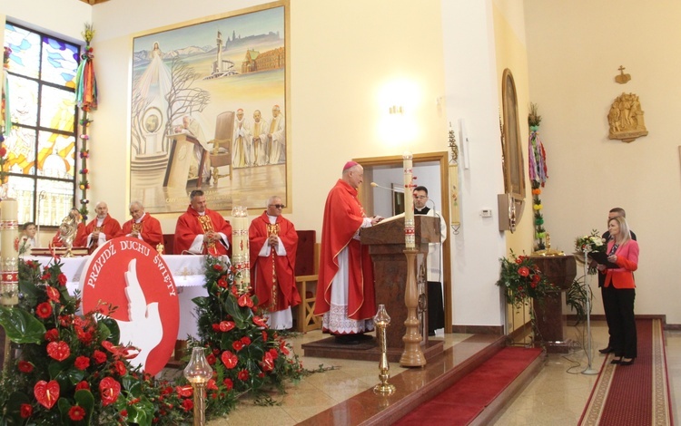 Bierzmowanie w Rajbrocie