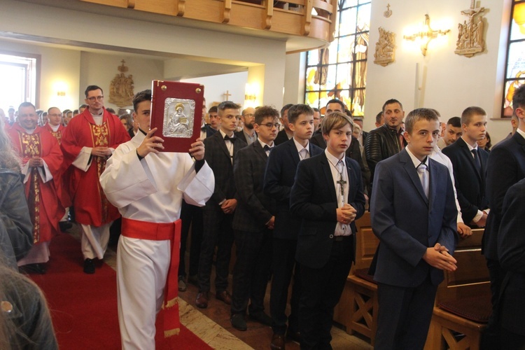 Bierzmowanie w Rajbrocie