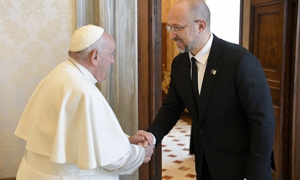 Papież przyjął na audiencji premiera Ukrainy