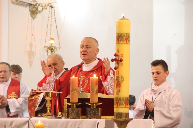Bierzmowanie w Żegocinie