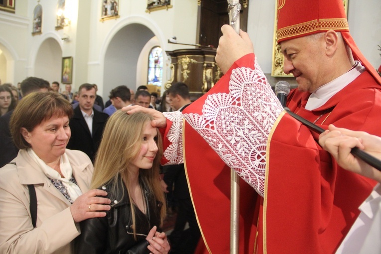 Bierzmowanie w Żegocinie