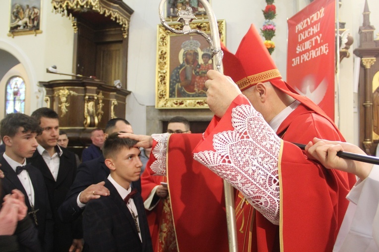 Bierzmowanie w Żegocinie