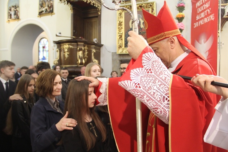 Bierzmowanie w Żegocinie