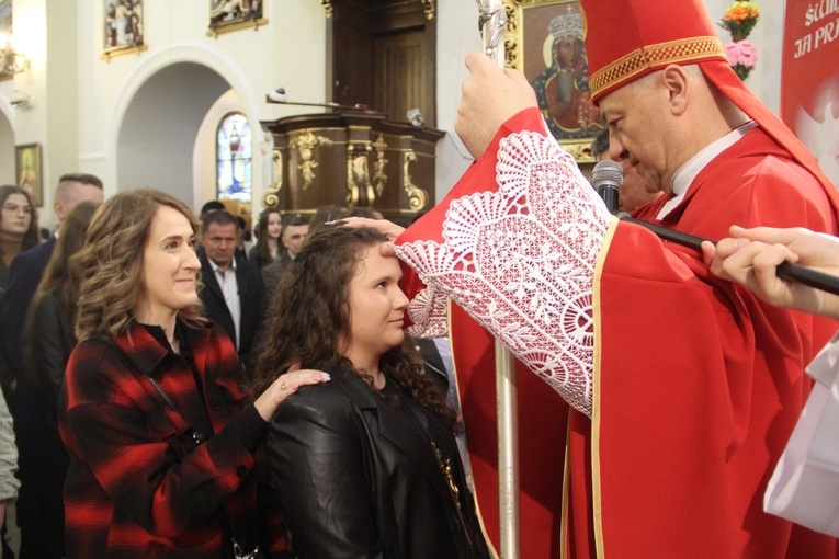 Bierzmowanie w Żegocinie