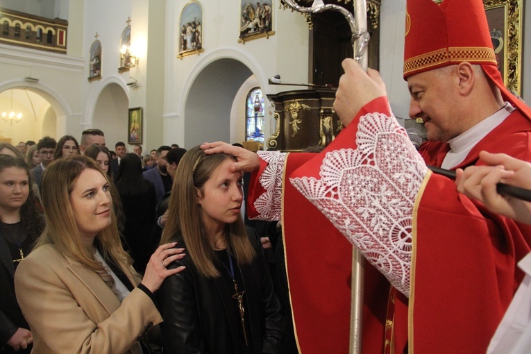 Bierzmowanie w Żegocinie