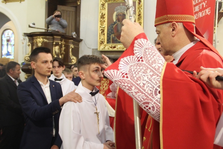 Bierzmowanie w Żegocinie