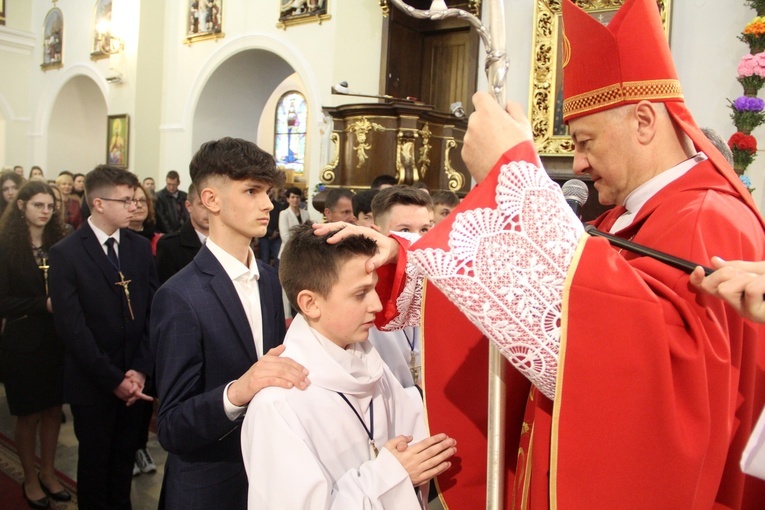 Bierzmowanie w Żegocinie