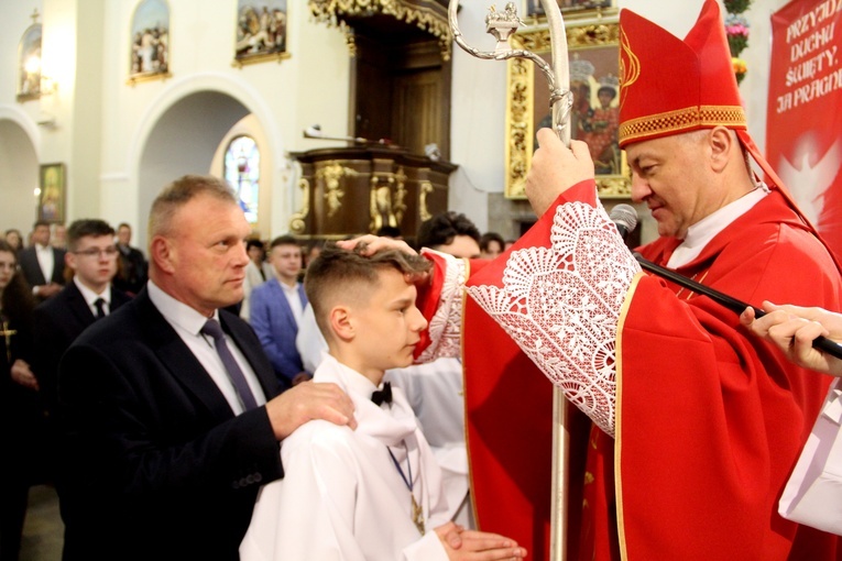 Bierzmowanie w Żegocinie