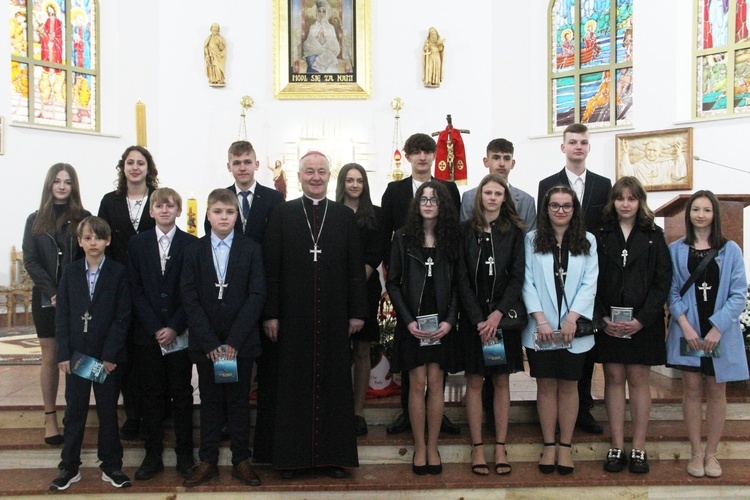 Bierzmowanie w Wojnarowej