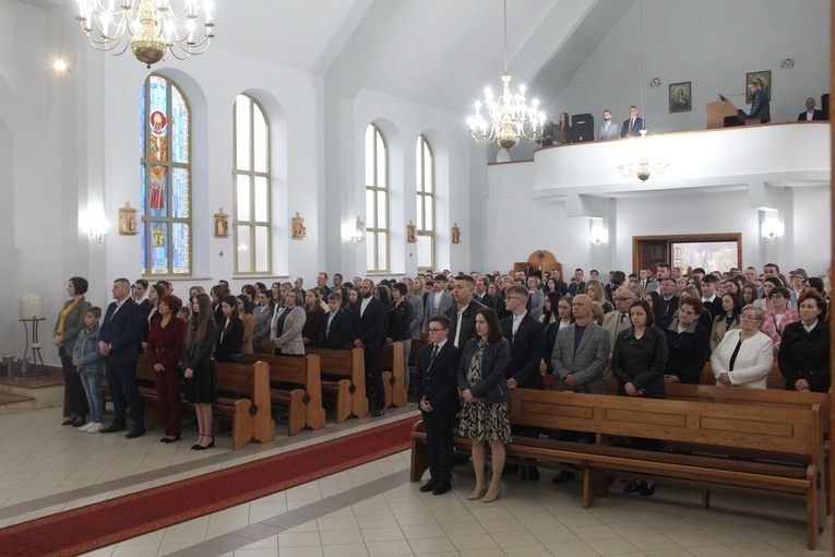 Bierzmowanie w Wojnarowej