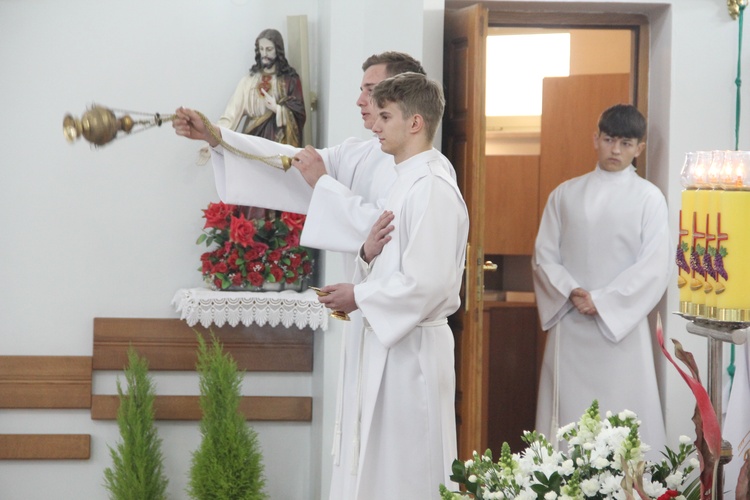 Bierzmowanie w Wojnarowej