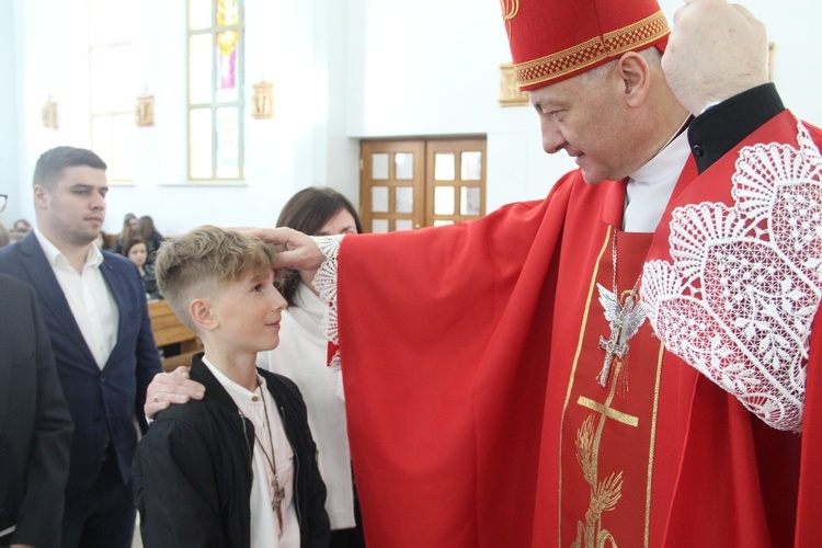 Bierzmowanie w Wojnarowej