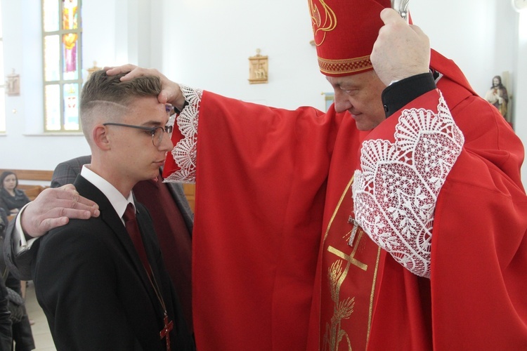 Bierzmowanie w Wojnarowej