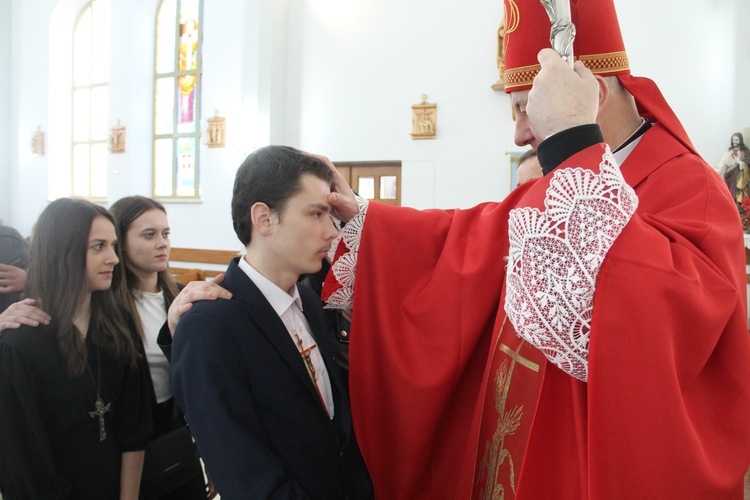 Bierzmowanie w Wojnarowej