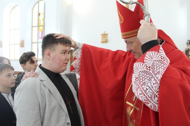 Bierzmowanie w Wojnarowej