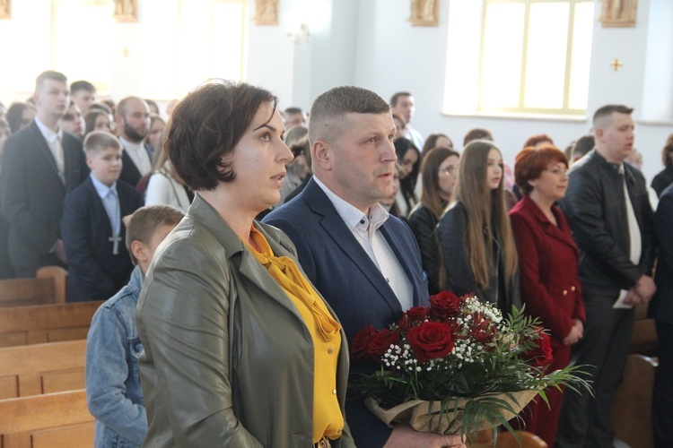 Bierzmowanie w Wojnarowej