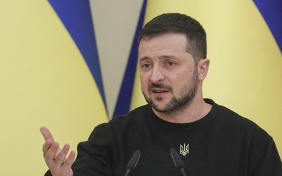 Prezydent Zełenski: okupowany Mariupol jest w 90 proc. zniszczony