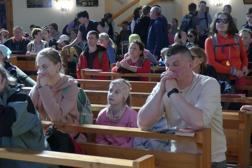 Gościna pielgrzymów łagiewnickich w Kętach-Podlesiu - 2023