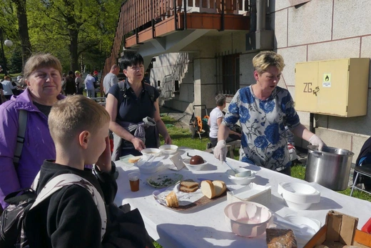 Gościna pielgrzymów łagiewnickich w Kętach-Podlesiu - 2023