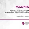 Rada Stała KEP o Synodzie, wojnie w Ukrainie i jesiennych wyborach do parlamentu