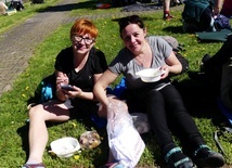 Gościna pielgrzymów w Wieprzu - II dzień w drodze do Łagiewnik