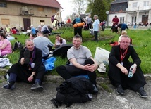 Postój w Polance Hallera - III dzień w drodze do Łagiewnik